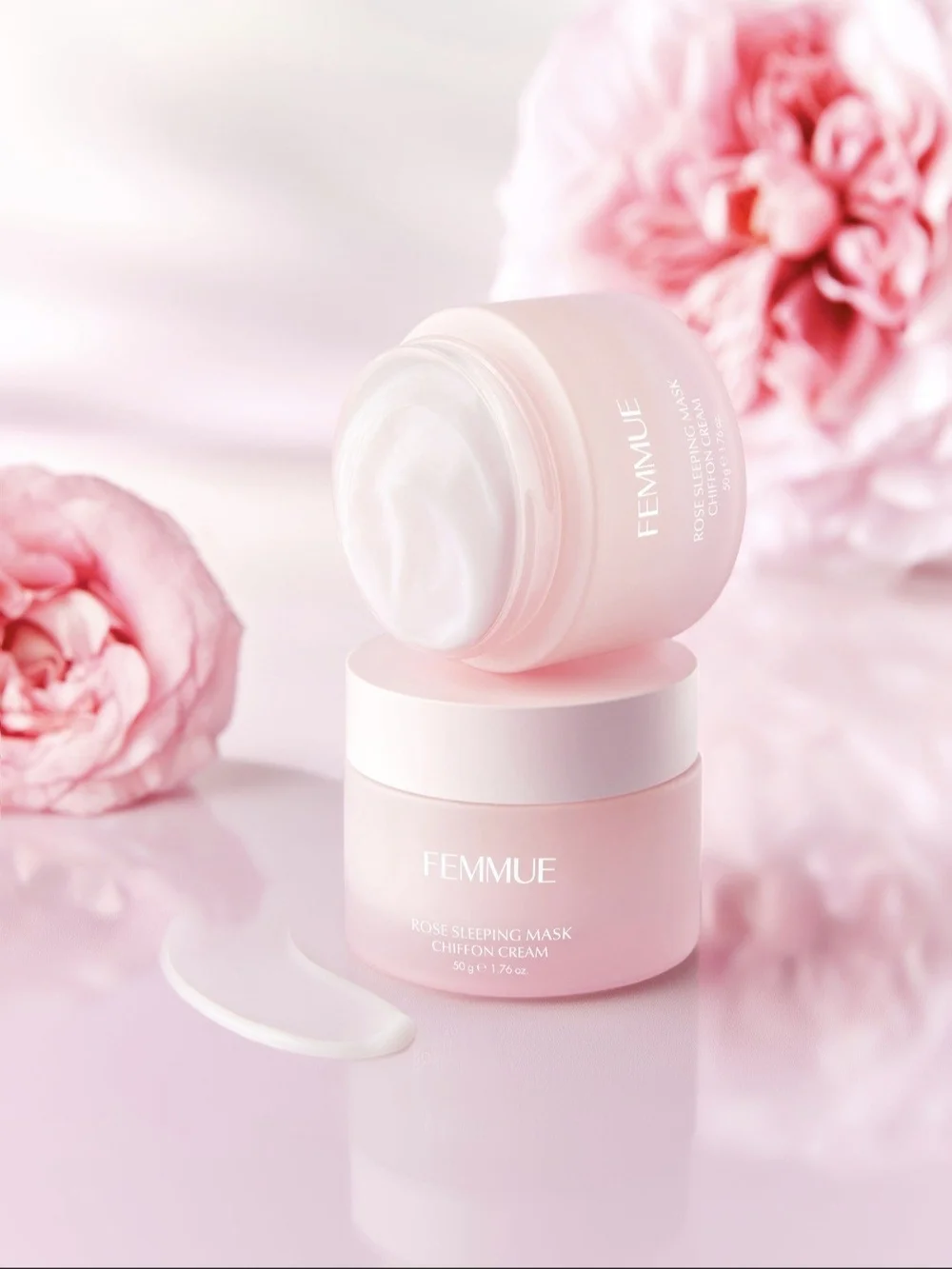 Femmue Rose Sleeping Mask Chiffon Cream
